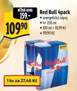 Albert Red Bull 4pack nabídka