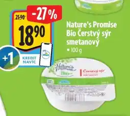Albert Nature's Promise Bio Čerstvý sýr smetanový nabídka