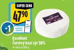 Albert Excellent Čerstvý Kozí sýr 50% nabídka