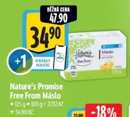 Albert Nature’s Promise Free from Máslo nabídka