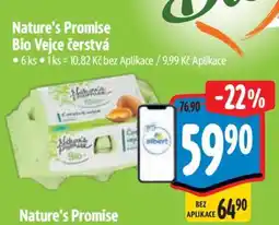 Albert Nature’s Promise Bio Vejce čerstvá nabídka
