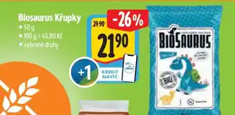 Albert Biosaurus křupky nabídka