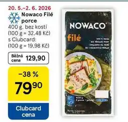 Tesco Nowaco Rybí porce filé nabídka