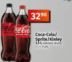 COOP TIP Coca-Cola/ Sprite/Kinley nabídka