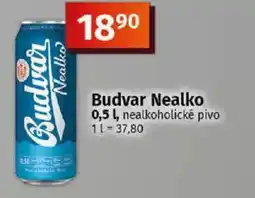 COOP TIP Budvar Nealko nabídka