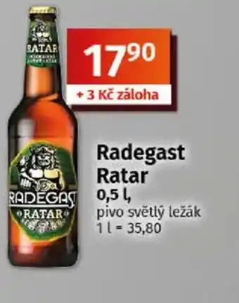 COOP TIP Radegast Ratar nabídka