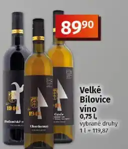 COOP TIP Velké Bílovice víno nabídka