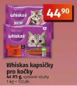 COOP TIP Whiskas kapsičky pro kočky nabídka
