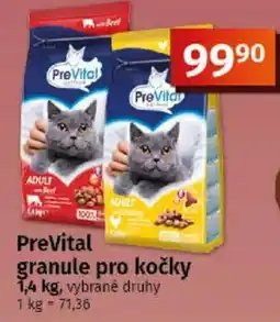 COOP TIP PreVital granule pro kočky nabídka