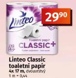 COOP TIP Linteo Classic toaletní papír nabídka