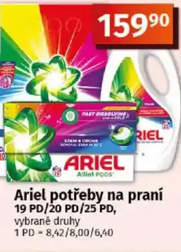 COOP TIP Ariel potřeby na praní nabídka