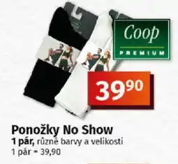 COOP TIP Ponožky No Show nabídka