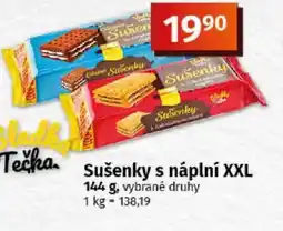COOP TIP Sušenky s náplní XXL nabídka