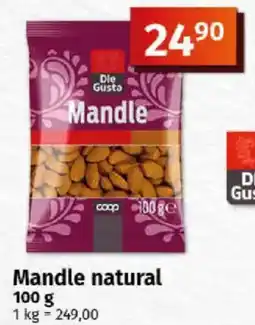 COOP TIP Mandle natural nabídka