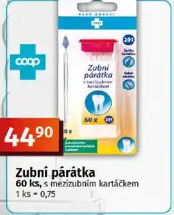 COOP TIP Zubní párátka nabídka