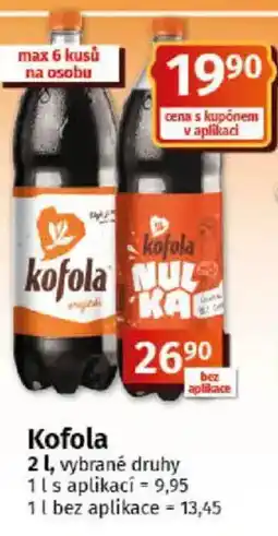 COOP TIP Kofola nabídka