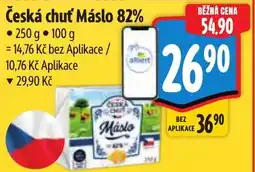 Albert Česká chuť Máslo 82% nabídka