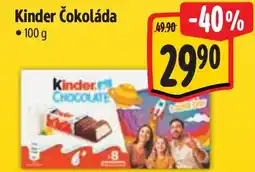 Albert Kinder Čokoláda nabídka
