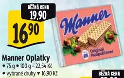 Albert Manner Oplatky nabídka
