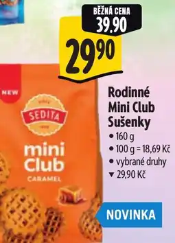 Albert Rodinné Mini Club Sušenky nabídka