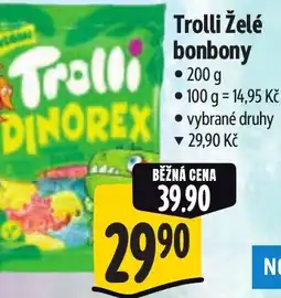 Albert Trolli Želé bonbony nabídka