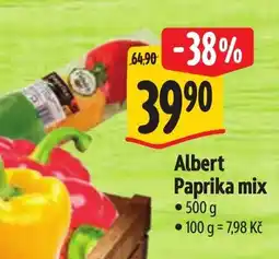 Albert Albert Paprika mix nabídka