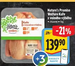 Albert Nature's Promise Welfare Kuře z volného výběhu nabídka
