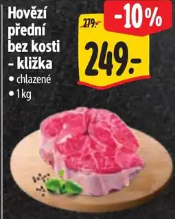 Albert Hovězí přední bez kosti - kližka nabídka