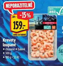 Albert Krevety loupané nabídka