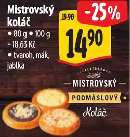 Albert Mistrovský koláč nabídka