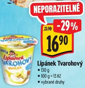 Albert Madeta Lipánek Tvarohový nabídka