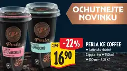 Albert Perla ice coffee nabídka