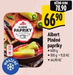 Albert Albert Plněné papriky nabídka