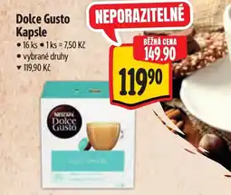 Albert Dolce Gusto Kapsle nabídka