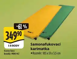 Albert Samonafukovací karimatka nabídka