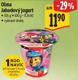 Albert Olma Jahodový jogurt nabídka