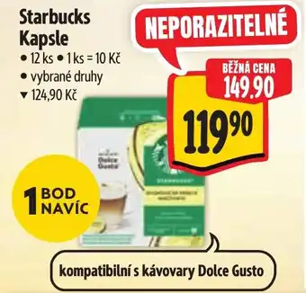 Albert Starbucks Kapsle nabídka