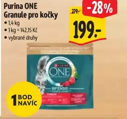 Albert Purina ONE Granule pro kočky nabídka