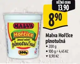 Albert Malva Hořčice plnotučná nabídka