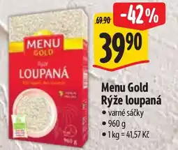 Albert Menu Gold Rýže loupaná nabídka