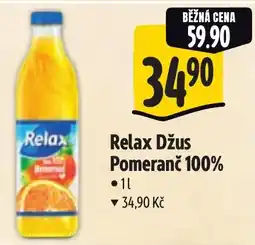 Albert Relax Džus Pomeranč 100% nabídka