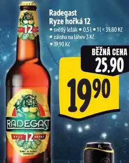 Albert Radegast Ryze hořká 12 nabídka