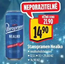 Albert Staropramen Nealko nabídka