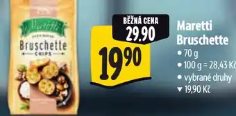Albert Maretti Bruschette nabídka