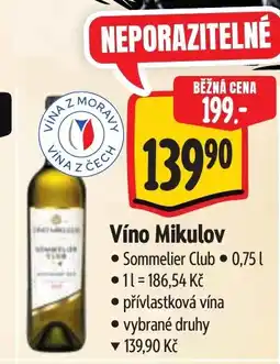 Albert Víno Mikulov nabídka
