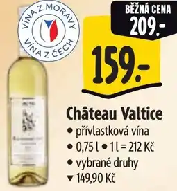 Albert Château Valtice nabídka