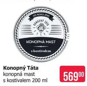 Teta Konopný Táta konopná mast s kostivalem nabídka