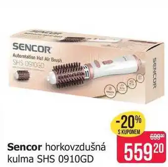 Sencor horkovzdušná kulma SHS 0910GD