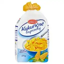CBA Emco Kukuřičné lupínky 375g nabídka
