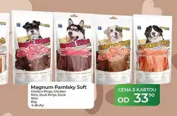 Tamda Foods Magnum Pamlsky Soft Chicken Rings, Chicken Slice, Duck Rings, Duck slice nabídka